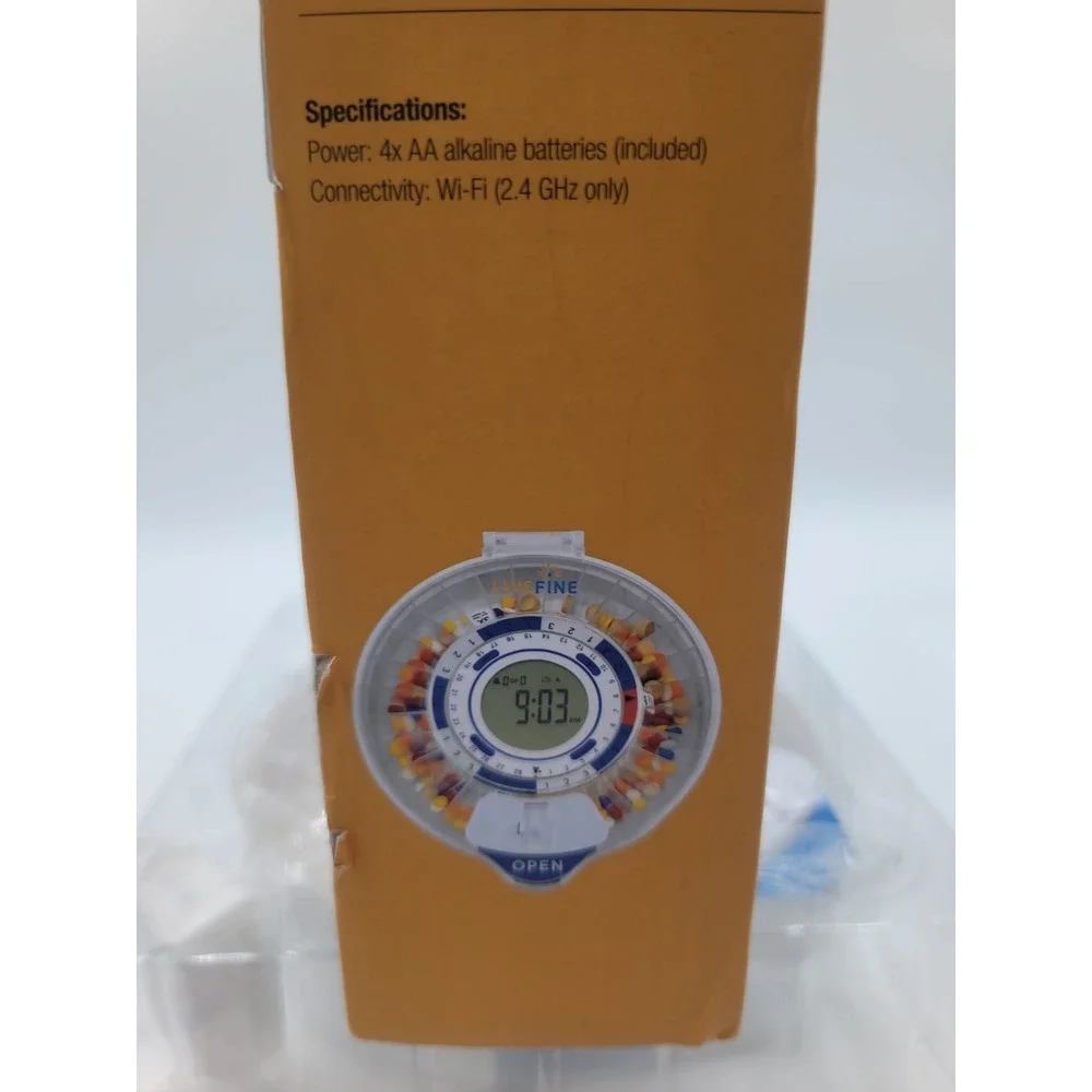 Smart Automatic Pill Dispenser Bluetooth Automatic Medication Dispenser 28 Day